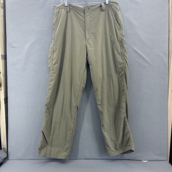 REI Other - REI Nylon Beige Outdoors Khaki Pants Mens Straight Leg 38x30 (Actual 36x28.5)
